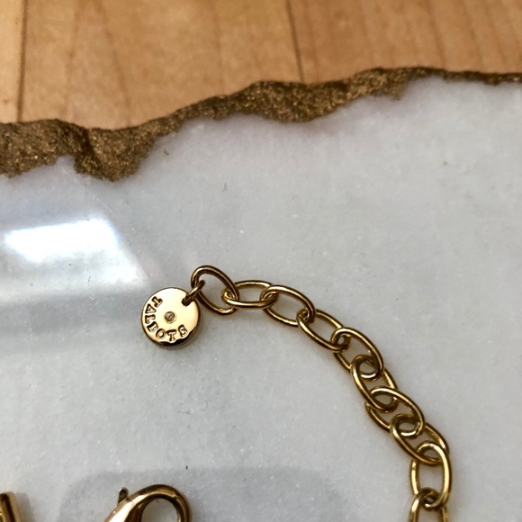 Gold and silver necklace and earrings set -Talbots - Picture 3 of 5